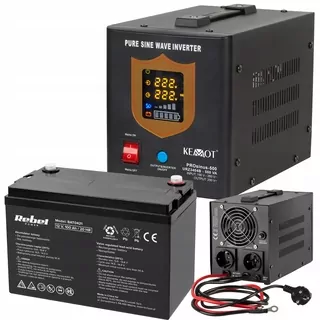 Záložný zdroj UPS Kemot PROsinus 500 12 V/230 V
